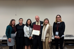 Group of volunteers from 2018 legal access staff