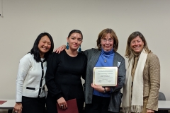 Group of volunteers from 2018 legal access staff